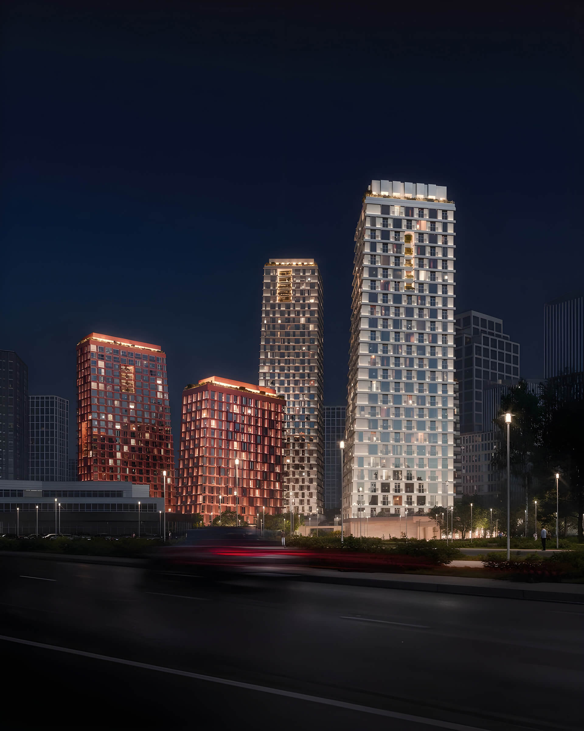 Архитектура ЖК «Обручева 27»