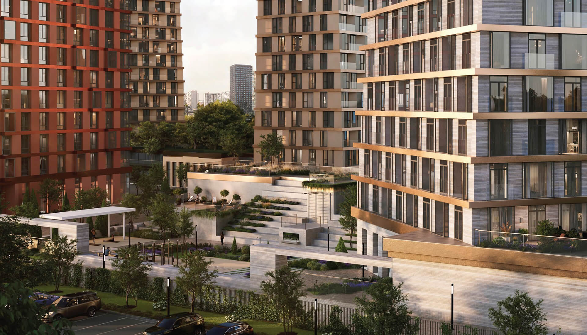 Благоустройство ЖК «Обручева 27»